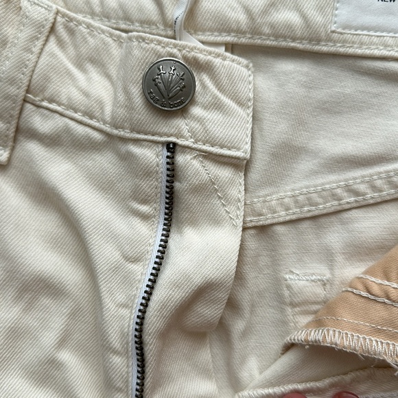 Rag and bone ecru wren slim jeans size 26 (2-4) new - Picture 4 of 6